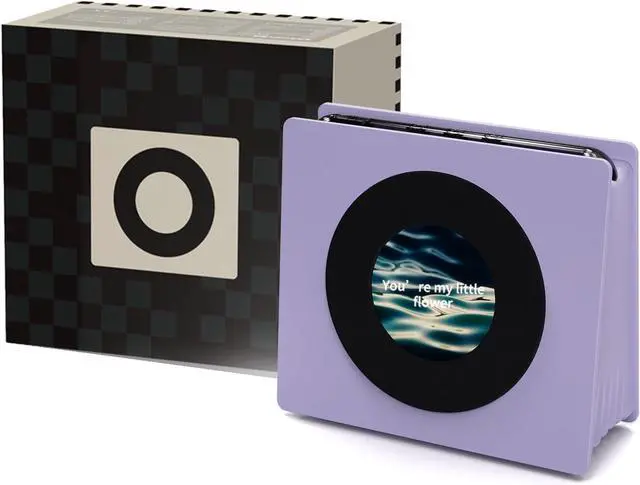 Main image of Bluetooth Speaker with Lyrics Display Portable Wireless Bluetooth Music Speakers with Screen Bass for House Home Outdoor Wireless Travel Mobile Blue Tooth Speaker for iPhone Android Birthday Gift