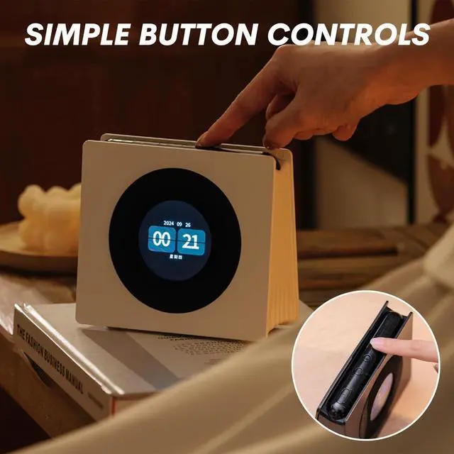 Alt view image 6 of 6 - Bluetooth Speaker with Lyrics Display Portable Wireless Bluetooth Music Speakers with Screen Bass for House Home Outdoor Wireless Travel Mobile Blue Tooth Speaker for iPhone Android Birthday Gift