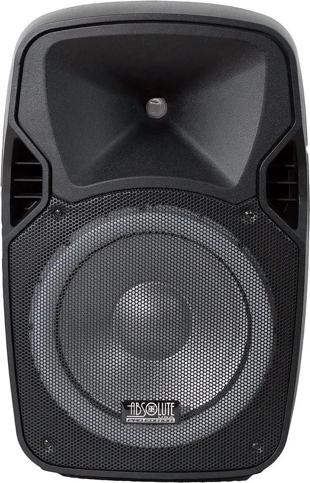 Alt view image 6 of 7 - ABSOLUTE USA USPROBAT12. Portable 12" Speaker 3000 Watts PA System Wireless Mic Bluetooth