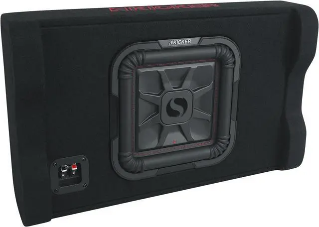 Alt view image 2 of 7 - Audiosavings Bundle: Kicker 49L7TDF102 L7TDF 10" L7T Subwoofer+Shallow Sub Enclosure Box L7TDF102 Bundle with Rockville GO PARTY MAX BASS Large Portable LED Bluetooth Speaker w/Wireless Link (2 Items)