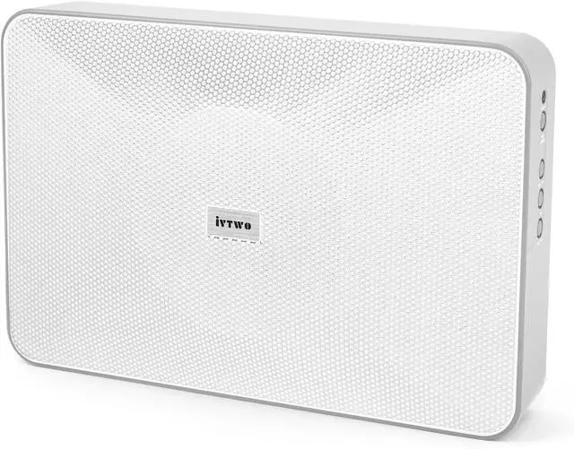 Main image of Bluetooth Speaker White 60W, with AUX3.5mm/USB Port for PC and TV, Speaker Can be Hung on The Wall, Suitable for Small Stores (Pin:9898)