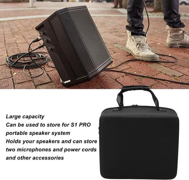 Alt view image 4 of 7 - Diyeeni Hard Travel Case Replacement for S1 PRO Bluetooth Speaker, Large Capacity Carrying Storage Bag, Travel Speaker Case for S1 PRO, Full