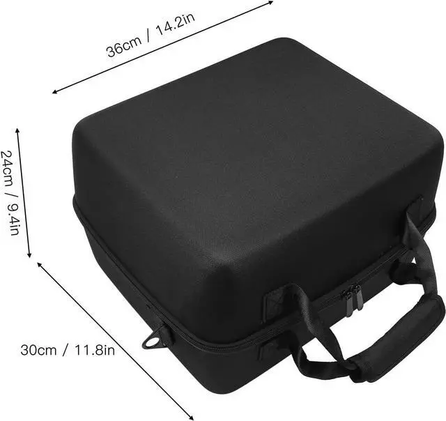 Alt view image 5 of 7 - Diyeeni Hard Travel Case Replacement for S1 PRO Bluetooth Speaker, Large Capacity Carrying Storage Bag, Travel Speaker Case for S1 PRO, Full