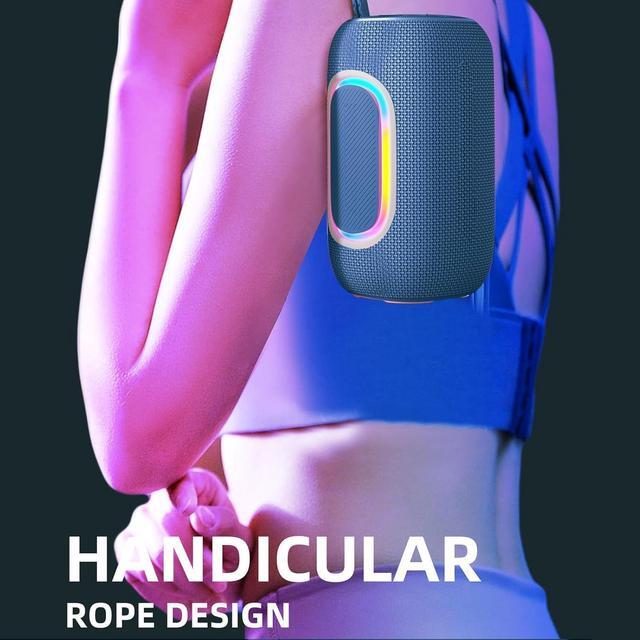 Alt view image 6 of 7 - Hopestar Series P65 - Portable Wireless Bluetooth Speaker with RGB Lights 360° Surround Stereo Bluetooth V5.3 Speakers for Party Outdoor and Room