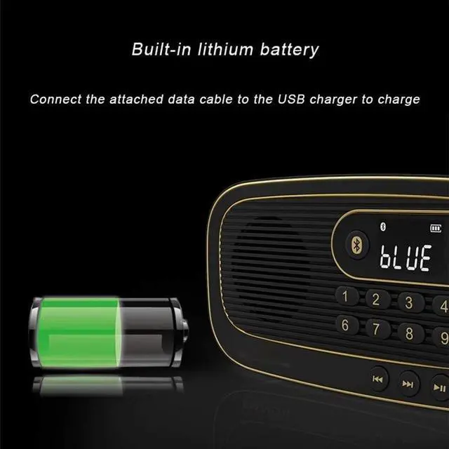 Alt view image 5 of 7 - Bluetooth Speaker,Outdoor, Portable,Waterproof,Wireless Speakers,Dual Pairing,Loud Stereo, Playtime for Home&Party
