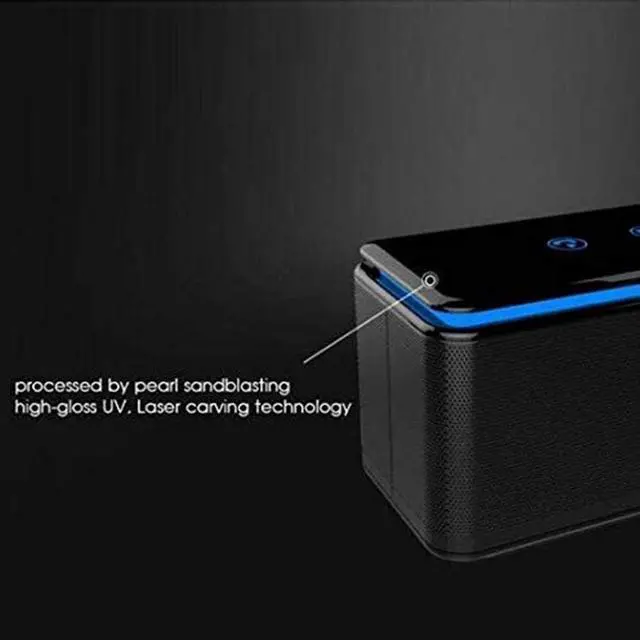 Alt view image 2 of 4 - Portable Wireless Bluetooth Speakers, Bass Powerful Sound Built-in Microphone, HandsFree, Audio-Auxiliary, Home Outdoor Rechargeable Bluetooth Speaker
