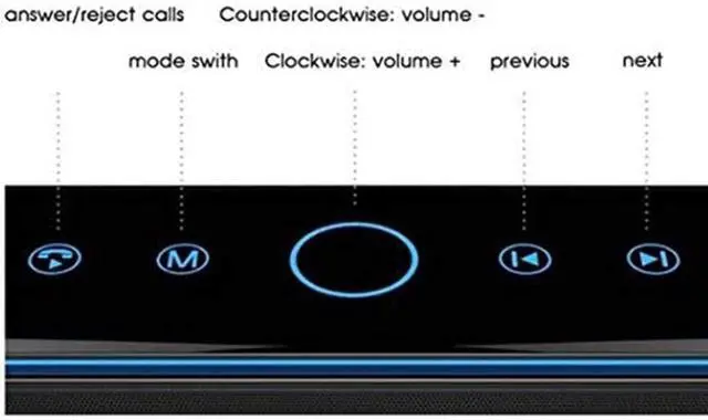 Alt view image 3 of 4 - Portable Wireless Bluetooth Speakers, Bass Powerful Sound Built-in Microphone, HandsFree, Audio-Auxiliary, Home Outdoor Rechargeable Bluetooth Speaker