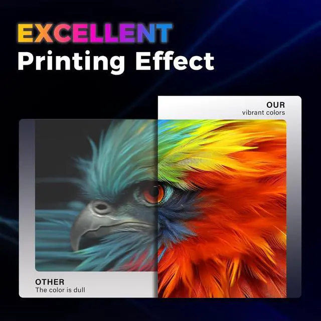 Alt view image 7 of 7 - HOTCOLOR ts3420 Ink cartridges Replacement for Canon Ink 243 244 PG-243 CL-244 for Canon pixma ts3420 Ink TS3400 TR4522 MG2524 (1Black/1Tri-Color, 2PK)