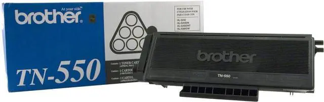 Main image of Brother TN-550 5240 5250 5280 8060 8065 8670 Toner -Cartridge (Black) in Retail Packaging