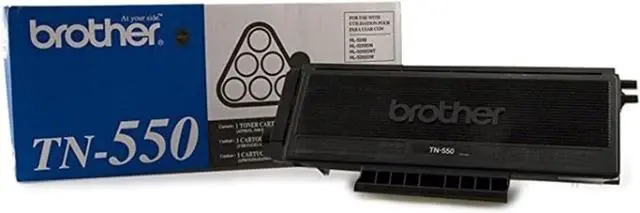 Alt view image 3 of 4 - Brother TN-550 5240 5250 5280 8060 8065 8670 Toner -Cartridge (Black) in Retail Packaging