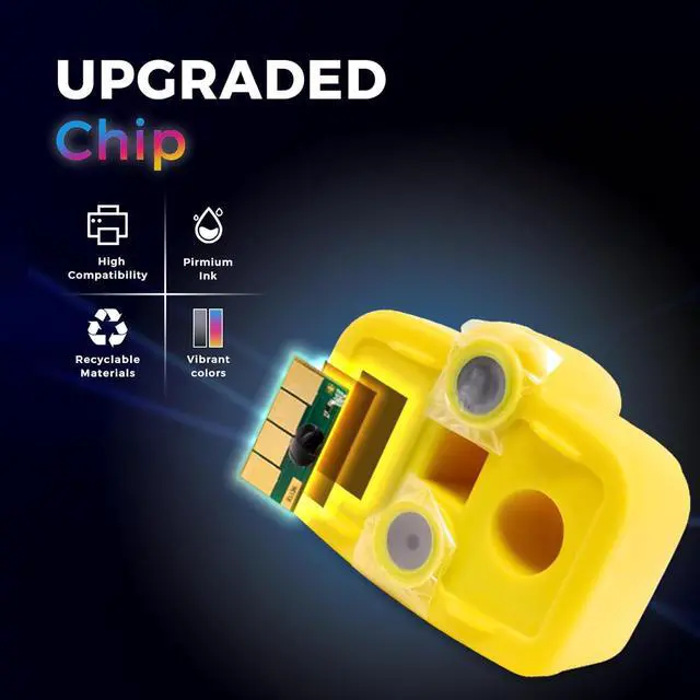 Alt view image 4 of 6 - HOTCOLOR Remanufactured for hp 02 Ink Cartridges Replacement for HP C6280 Ink cartridges Photosmart c7250 Ink C7200 C7280 8250 C6180 C5280 Printer (3BK/2C/2M/2Y/2LC/2LM, 13-Pack)