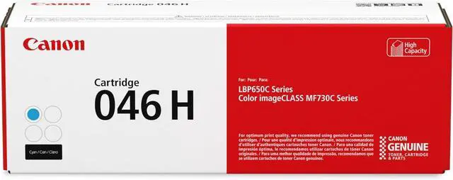 Main image of Canon Cartridge 046H Cyan Genuine Toner Cartridge