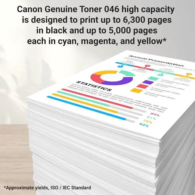 Alt view image 3 of 6 - Canon Cartridge 046H Cyan Genuine Toner Cartridge