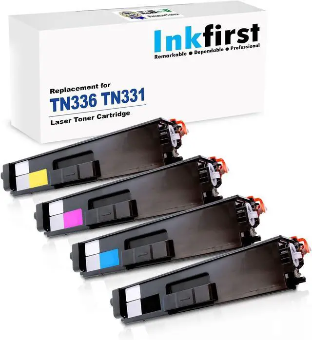 Main image of 1 Set of 4 Inkfirst Toner Cartridges TN331 TN336 TN-331 TN-336 Compatible Replacement for Brother TN331 TN336 TN-331 TN-336 HL-L8350CDW HL-L8350CDWT MFC-L8600CDW MFC-L8850CDW HL-L8250CDN