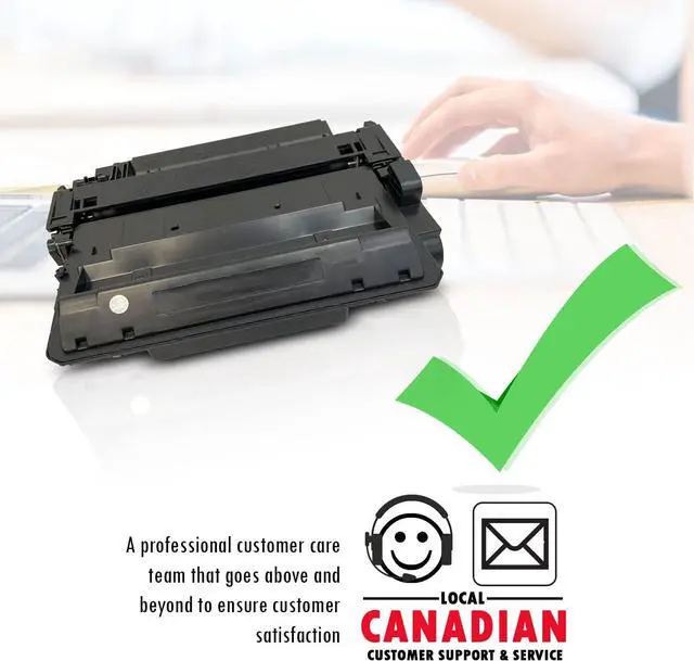 Alt view image 3 of 7 - 2 Inkfirst Compatible Toner Cartridge CE255X 55X Replacement for HP CE255X 55X LaserJet Enterprise M521dn M521dw M525dn M525f P3015 P3015n P3015D P3015DN P3015X P3010 Enterprise Flow M525c