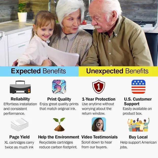 Alt view image 2 of 7 - Limeink Remanufactured Ink Cartridge Replacement for HP Ink 63 for HP 63xl Ink Cartridge Combo Pack 63 cartridges for officejet 3830 Printer cartridges XL 5pk