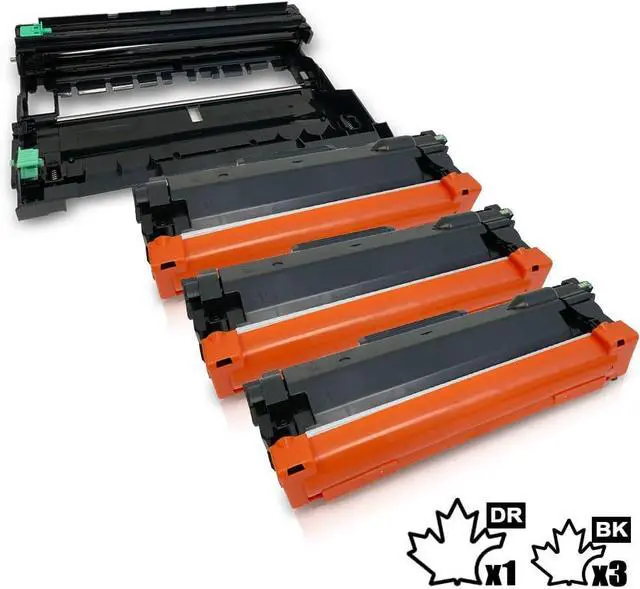 Alt view image 7 of 7 - 4PK-1 Inkfirst DR830 DR-830 Drum Unit + 3 TN830XL TN-830XL Toner Cartridges (2 Toner + 1 Drum) Compatible Replacement for Brother MFC-L2760DW MFC-L2807DW MFC-L2820DW MFC-L2820DWXL MFC-L2900DW