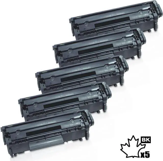 Alt view image 7 of 7 - 5 Inkfirst Compatible Toner Cartridges Replacement for Canon 104 FX9 FX10 0263B001AA FAXPHONE L120 L90 imageCLASS D480 MF4150 MF4270 MF4350D MF4370DN MF4690 FAXPHONE L120 L90