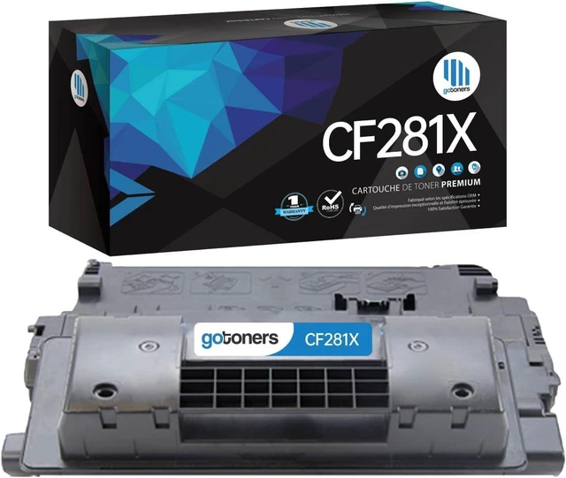 Main image of Gotoners Replacement Toner CF281X 81X for HP LaserJet Enterprise MFP M630h M630dn M630f M630z M605 M606 M630 (Not for M604dn M604n)