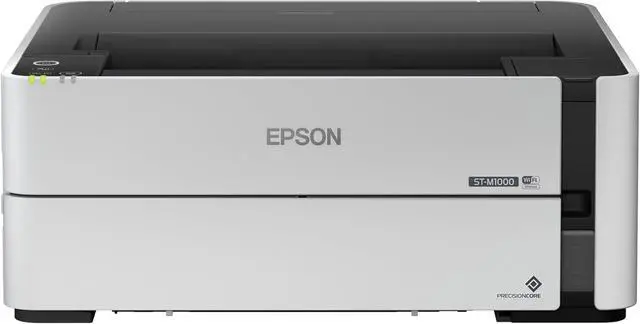 Main image of Epson Workforce ST-M1000 Desktop Inkjet Printer - Monochrome, 5.9" x 14.8" x 13.7"