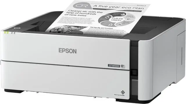 Alt view image 2 of 4 - Epson Workforce ST-M1000 Desktop Inkjet Printer - Monochrome, 5.9" x 14.8" x 13.7"