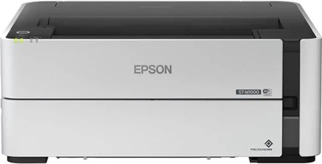 Alt view image 4 of 4 - Epson Workforce ST-M1000 Desktop Inkjet Printer - Monochrome, 5.9" x 14.8" x 13.7"