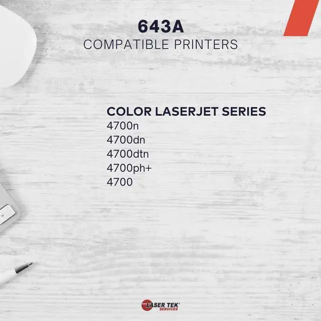 Alt view image 2 of 5 - Laser Tek Services 643A Compatible Black Toner Cartridge for HP Q5950A