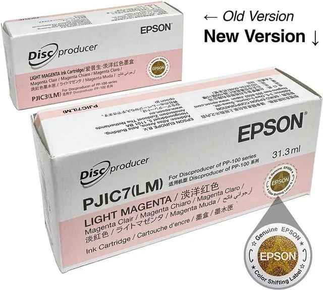 Alt view image 2 of 4 - Digital Light Magenta Ink Cartridge (1-Pack) for DiscProducer PP-100, PP-50, PP-100II, PP-100N, PP-100BD, PP-100AP in Retail Packaging