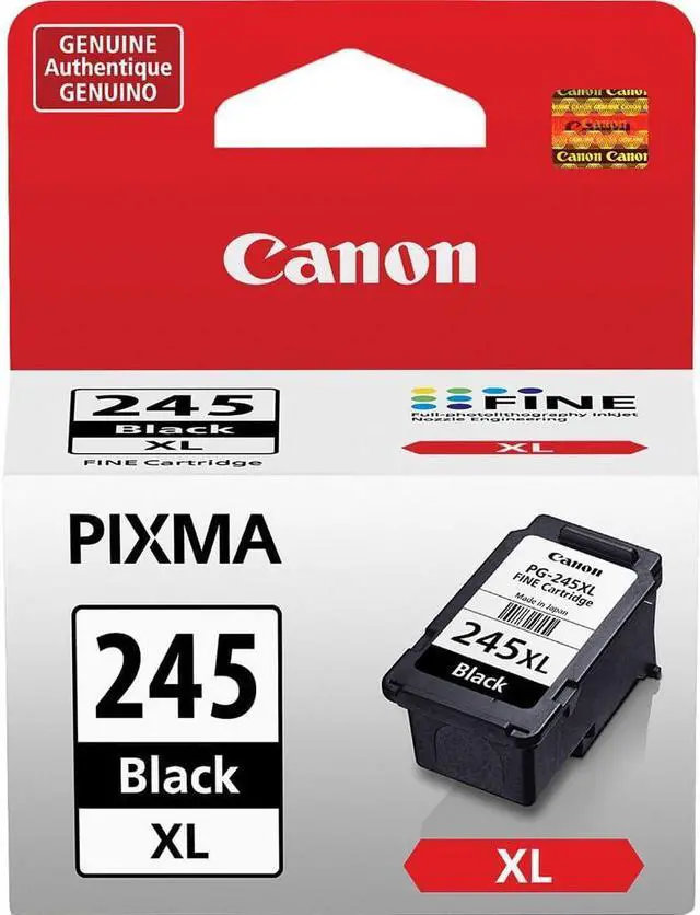 Alt view image 3 of 3 - Canon CL-246XL Color Ink Cartridge & Two PG-245XL Black Cartridge Fine Ink Cartridge
