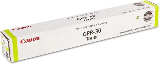 Main image of Canon 2801B003AA 2801B003AA (GPR-30) Toner, 38,000 Page-Yield, Yellow