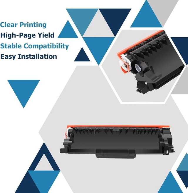 Alt view image 4 of 6 - TN760 TN-760 TN-730 TN730 Toner Cartridge 2-Pack High-Yield Black Compatible for Brother TN760 TN730 TN-760 TN-730 TN 760 730 for DCP-L2550DW HL-L2390DW MFC-L2710DW HL-L2370DW MFC-L2750DW Printer