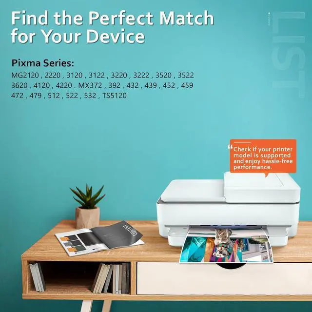 Alt view image 2 of 7 - PG-240 XL Black Ink Cartridges Replacement for Canon 240 Black Ink Cartridge 240xl PG-240XL PG240 PG 240 for Canon PIXMA MG3620 MG3600 TS5120 MG3520 MG2120 MX452 MX512 MX532 MX472 Printer(2 Pack)