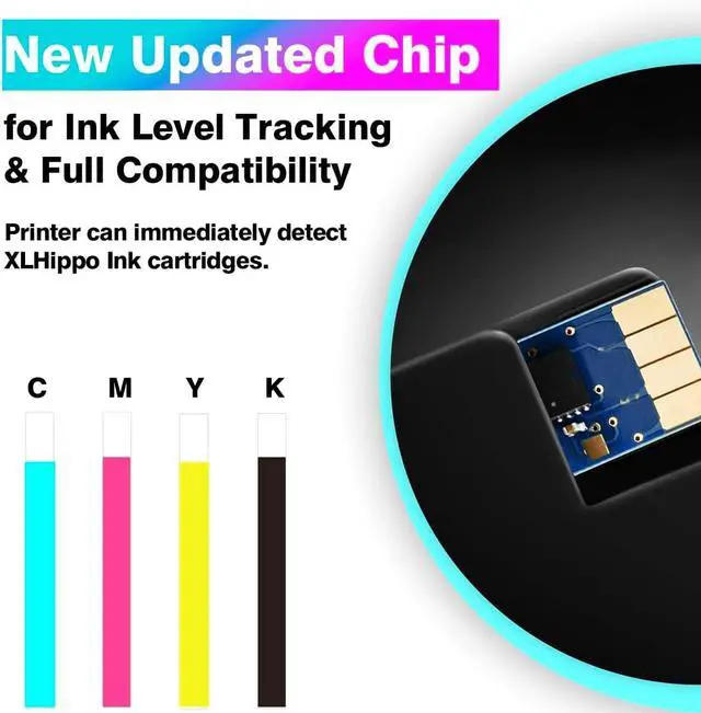 Alt view image 4 of 6 - 923e 923XL Black Replacement for HP 923 Black Ink Cartridgs for HP Printers Office Jet Pro 8125e 8135e 8138e 8139e 8130 8130e Series OfficeJet 8122e 8120 Series Printer(1 Pack 923 XL)