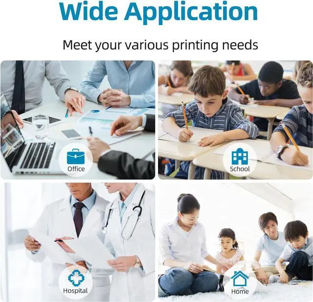 Alt view image 7 of 7 - 822XL Remanufactured for Epson 822XL Ink Cartridges Combo Pack for 822 T822XL for Workforce Pro WF-3820 WF-3823 WF-4820 WF-4830 WF-4833 WF-4834 Printer 5-Pack(2 Black 1 Cyan 1 Magenta 1 Yellow)