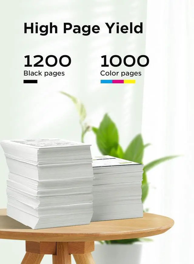 Alt view image 4 of 7 - 910XL Compatible Ink Cartridges Replacement for HP 910 XL Ink Cartridges Combo Pack, Work for OfficeJet Pro 8025 8035 8025e 8035e 8020 8028 Printer (BCMY-4 Pack)