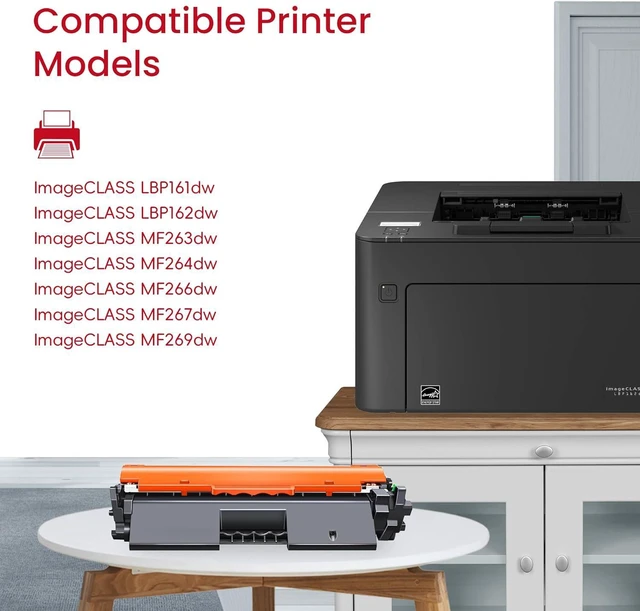 Alt view image 2 of 6 - 051H Toner Cartridge Black High Capacity 2-Pack Replacement for Canon Toner Cartridge 051 H to use with ImageClass LBP162dw MF267dw MF264dw MF269dw Printer