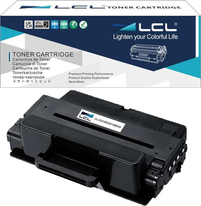 Main image of LCL Compatible Toner Cartridge for Xerox Phaser 3320 106R02307 106R02305 11000 Pages (1-Pack, Black) for Xerox Phaser 3320 3320DN 3320DNI Printers