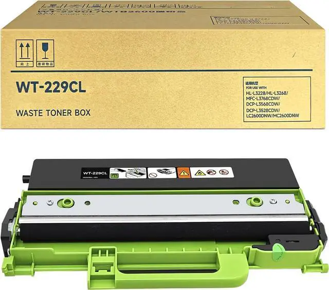 Main image of WT-229CL WT229CL Waste Toner Box Compatible for Brother HL-L3220CDW HL-L3280CDW HL-L3295CDW HL-L3300CDW HL-L8245CDWMFC-L3720CDW MFC-L3765CDW MFC-L3780CDW MFC-L8395CDW Printer 50000 Pages