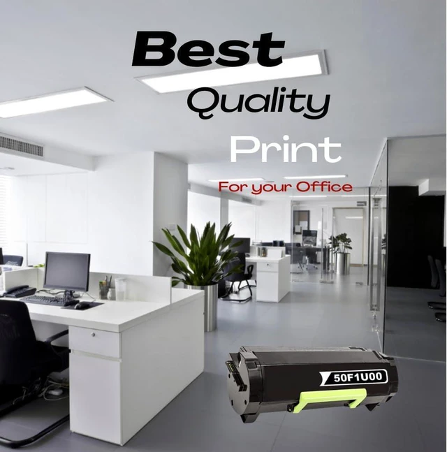Alt view image 4 of 5 - TonerParts Replacement 50F1U00, 501U Toner Cartridge 20,000 Pages for Lexmark MS510, MS510DN, MS610, MS610DE, MS610DN, MS610DTN Black - High Yield
