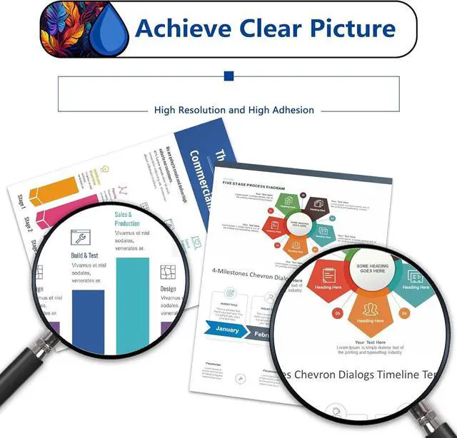 Alt view image 4 of 7 - C400/C405 Toner Cartridge 4 Pack: 106R03524 106R03526 106R03527 106R03525 Work Replacement for Xerox Versalink C400 C400D C400N C400DN C405 C405N C405DN Printer