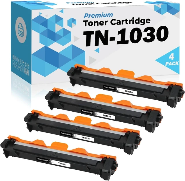 Main image of Ultra Toner® Compatible Replacement for Brother TN1030 Black Toner Cartridge TN-1030 TN1060 DCP-1512 DCP-1612W HL-1112 HL-1112A HL-1212 HL-1212W (4 PK)