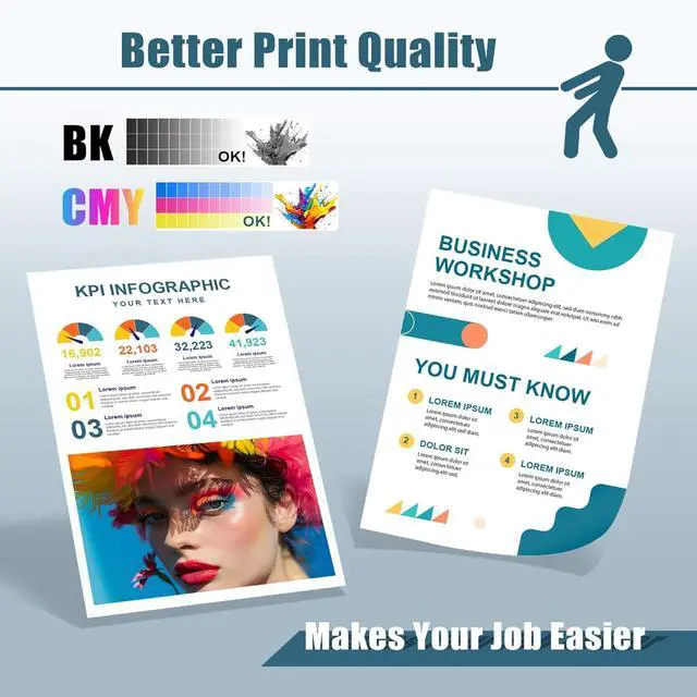 Alt view image 5 of 7 - TR2 Ink Cartridge Replacement for Roland TR2-BK Ink Compatible for Roland TrueVIS SG-300 SG-540 SG2-300 SG2-540 SG2-640 SG3-300 SG3-540 VG-540 VG-640 VG2-540 VG2-640 VG3-540 VG3-640 Printers