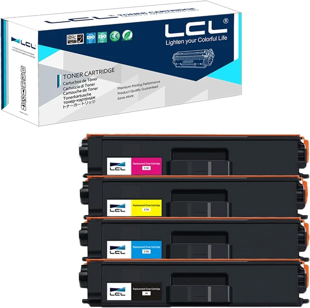 Main image of LCL Compatible Toner Cartridge Replacement for Brother TN-331 TN-336 TN331 TN336 TN336BK TN336C TN336M TN336Y (4-Pack,KCMY) for HL-4150CDN HL-4140CN HL-4570CDW HL-4570CDWT HL-L8250CDN HL-L8350CDW