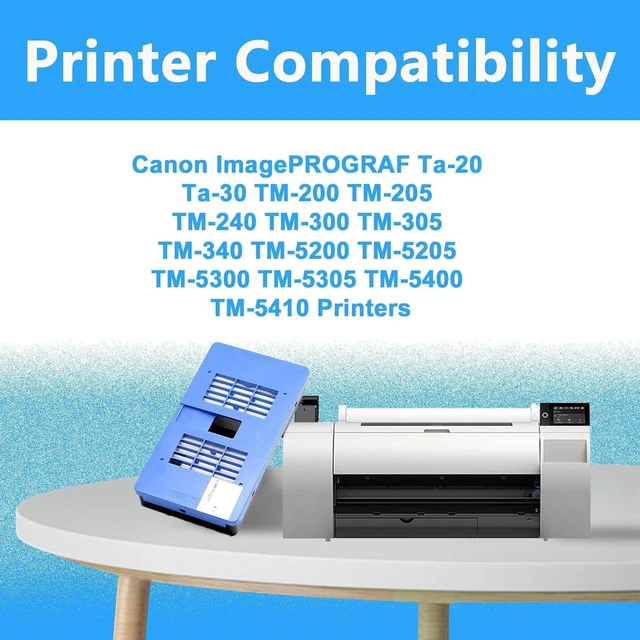 Alt view image 4 of 7 - LCL Compatible Waste Ink Bottle Replacement for Canon MC-31 Maintenance Cartridge for ImagePROGRAF Ta-20 Ta-30 TM-200 TM-205 TM-240 TM-300 TM-305 TM-340 TM-5200 TM-5205 TM-5300 TM-5305 TM-5400 (1-PK)