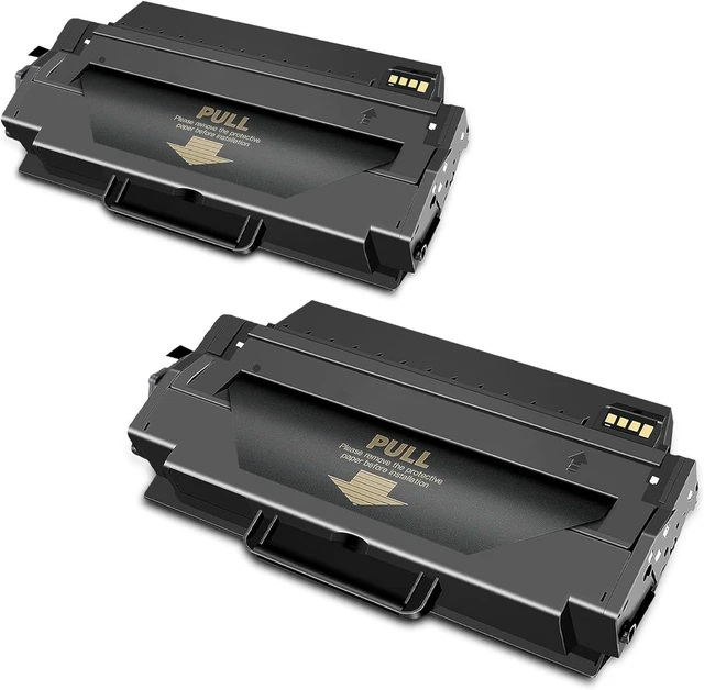 Alt view image 2 of 7 - MLT-D103S Toner Cartridge 2-Pack Replacement for Samsung D103S 103S Toner ML-2951ND ML-2951D ML-2950ND ML-2955ND ML-2955DW SCX-4728FD SCX-4729FW SCX-4729FD ML-295x SCX-470x SCX-472x Printer Ink Black