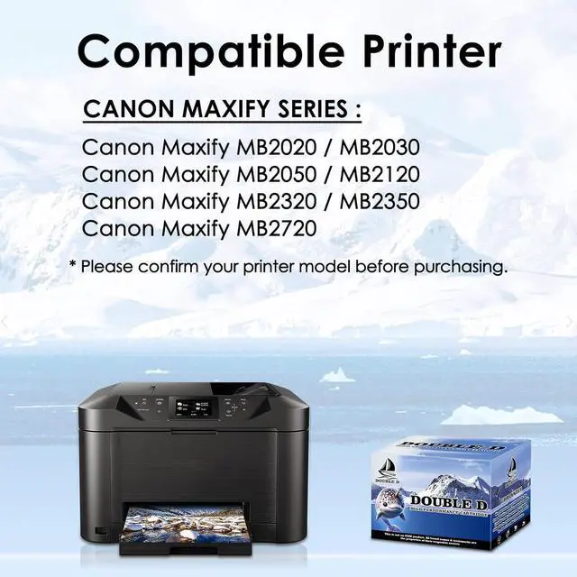 Alt view image 2 of 7 - DOUBLE D Maxify 1200 Ink Cartridges Compatible for Canon PGI-1200XL PGI 1200 XL Pigment, High Yield Work with Maxify MB2720 MB2050 MB2350 MB2320 MB2020 MB2120 (4BK,2C,2M,2Y) 10 Pack