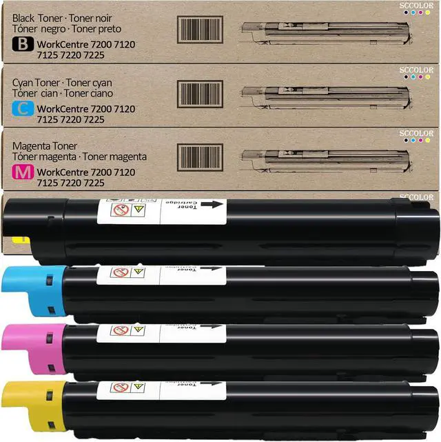 Main image of WorkCentre 7125 Toner 006R01457 006R01458 006R01459 006R01460