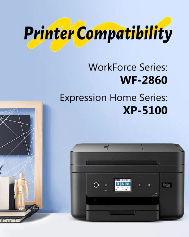 Alt view image 2 of 7 - 202XL Remanufactured Replacement for Epson Printer for Epson 202XL Ink Cartridges Multipack 202 XL T202 XL Ink Cartridges for Epson WF-2860 XP-5100 (6 Pack)