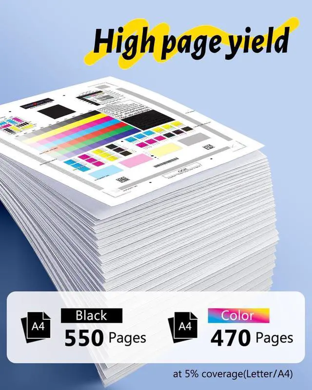 Alt view image 3 of 7 - 202XL Remanufactured Replacement for Epson Printer for Epson 202XL Ink Cartridges Multipack 202 XL T202 XL Ink Cartridges for Epson WF-2860 XP-5100 (6 Pack)