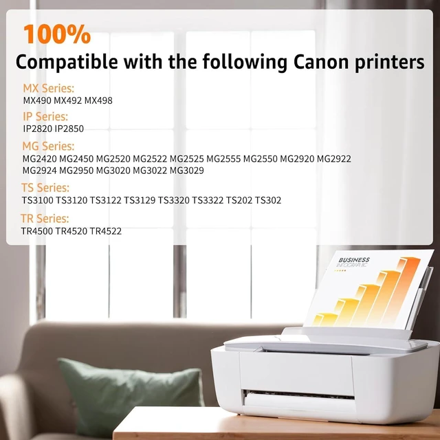 Alt view image 2 of 7 - NineLeaf Remanufactured Ink Cartridges High Yield Compatible for Canon CL246XL CL-246XL 246 XL PIXMA MX492 MG2920 MG2520 IP2820 MG2420 MG2922 MG2924 Show Accurate Ink Level (Tri-Color, 2 Pack)